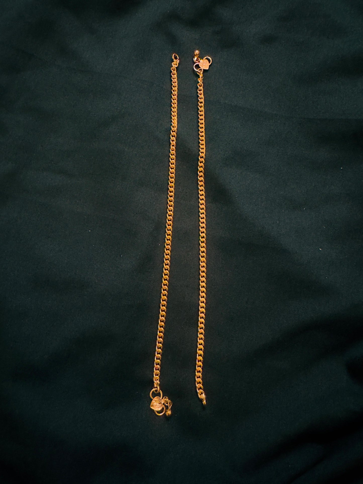 Pure panchaloham unpolished anklets